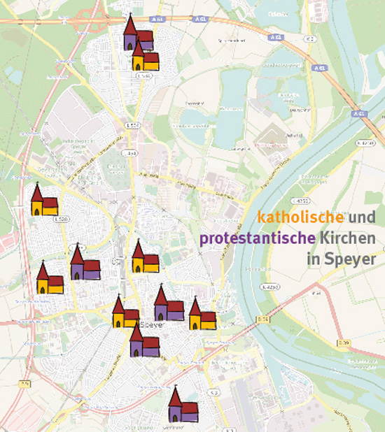 Stadtplan Speyer